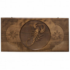 Нарды резные "Скорпион"